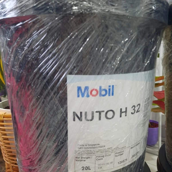 MOBIL NUTO H 32 HYDROLIC OIL